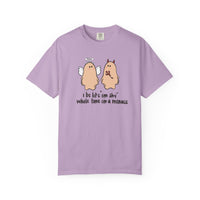 Menace Halloween Unisex Garment-Dyed T-shirt