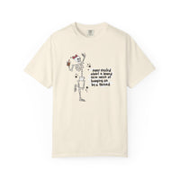 Hanging on by a thread Unisex Garment-Dyed T-shirt