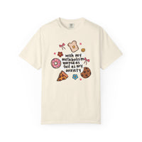 Metabolism Anxiety Unisex Garment-Dyed T-shirt