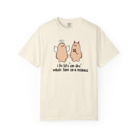 Menace Halloween Unisex Garment-Dyed T-shirt