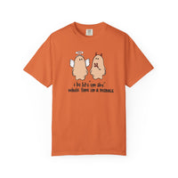 Menace Halloween Unisex Garment-Dyed T-shirt