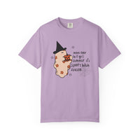 Spooky Bitch Season HalloweenvUnisex Garment-Dyed T-shirt