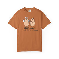 Menace Halloween Unisex Garment-Dyed T-shirt