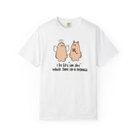 Menace Halloween Unisex Garment-Dyed T-shirt
