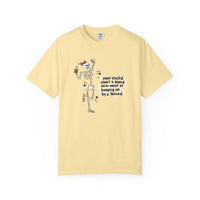 Hanging on by a thread Unisex Garment-Dyed T-shirt