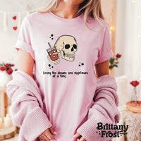 Living a Nightmare Garment-Dyed T-shirt