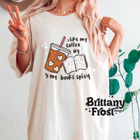 Iced Coffee Books Unisex Garment-Dyed T-shirt