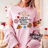 Metabolism Anxiety Unisex Garment-Dyed T-shirt