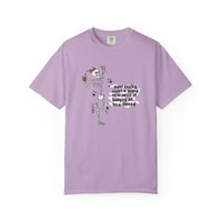 Hanging on by a thread Unisex Garment-Dyed T-shirt
