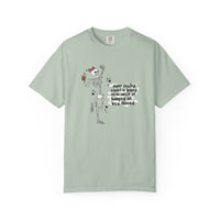 Hanging on by a thread Unisex Garment-Dyed T-shirt