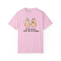Menace Halloween Unisex Garment-Dyed T-shirt