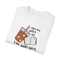 Iced Coffee Books Unisex Garment-Dyed T-shirt