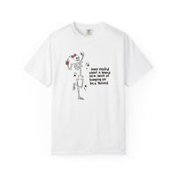 Hanging on by a thread Unisex Garment-Dyed T-shirt