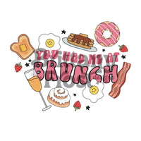 Brunch PNG Sublimation