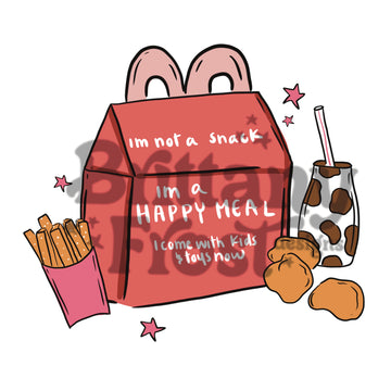 Happy Meal PNG Sublimation
