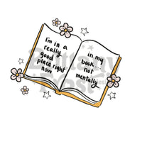 Book PNG Sublimation