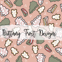 Little Cakes Christmas Seamless File