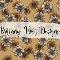 Boho Daisy Seamless File