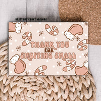 Pink Christmas Insert Card File