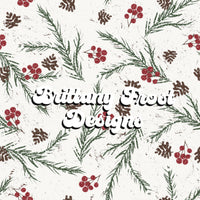 Holiday Floral Seamless file