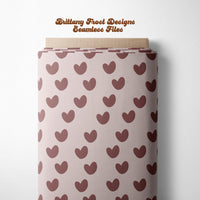Mauve Hearts Seamless File