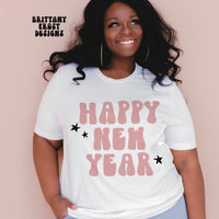 Happy New Year PNG Sublimation