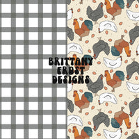 Chickens Seamless file + Coordinate