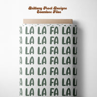 Fa la la seamless file