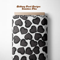 Black Hearts Seamless File