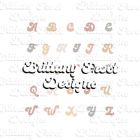 Alphabet Wall Art Digital Download