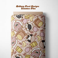 Farm Birthday Seamless File