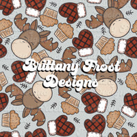 Winter Moose Seamless File