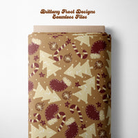 Vintage Christmas Seamless File