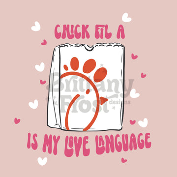 Chick Love Language PNG transparent background