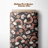 Black Valentines Rainbows