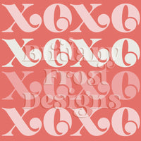 Xoxo Insert Card File