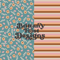 Spring Floral & Stripes