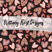 Grunge Valentines Hearts