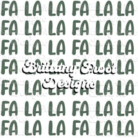 Fa la la seamless file