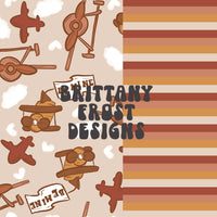 Boho Valentines Airplanes