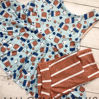 Vintage Red Stripes