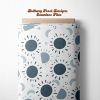 Boho Blue Suns