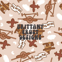 Boho Valentines Airplanes