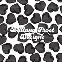 Black Hearts Seamless File