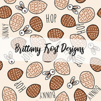 Boho Easter Seamless File
