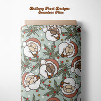 Santa Marijuana Seamless File