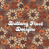 Fall Butterflies Brown