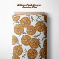 Citrus Christmas Seamless File