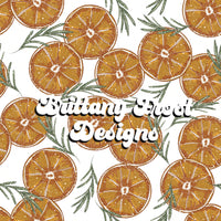 Citrus Christmas Seamless File