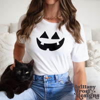 Pumpkin Face PNG Sublimation